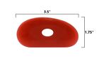 Soft Silicone Pottery Rib  shape 1  - Ceramic Clay Sculpting Tool   2 Pack