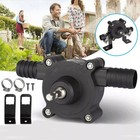 2 Set Electric Hand Drill Drive Self Priming Water Pump Oil Fluid Transfer Pumps