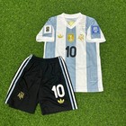 Children s Lionel Messi Argentina World Cup 2026 Special Football Shirt Set