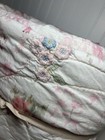 Pottery Barn Loveshackfancy Floral Bow Embroidered Patchwork Quilt  F q Read 