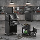 6 Drawers Rolling Tool Box Cart Tool Chest Tool Storage Cabinet W  Wheels Garage