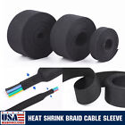 Heat Shrink Tubing 2 1 Sleeve Fabric Tubing Abrasion Cable Protection Wire