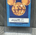 Walt Disney World One Park One Day Ticket 1991 Vintage Memorabilia Adult Ticket