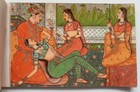 India - Indian Miniature Paintings Vintage Booklet Of 18 Postcards