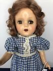 13    Vintage Madame Alexander   Adorable Brunette Girl Compo Doll  sf