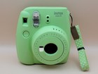 Fujifilm Instax Mini 9 - Lime Green Instant Film Camera W  Strap  tested 