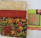 Villa Rosa Painted Moon Cotton Quilt Kit Pattern   Fabrics Kaufman Fusions