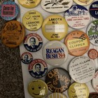 59 Vintage Pinbacks   Badges - Assorted Styles From 50   s  60   s  70   s   