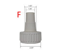 2pcs Pool Pvc Fitting Tube Fitting Adapter Hose Connector For Swimming Pool Pump