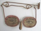 Vintage Old Iron Optometrist s Advertisement Trade Sign Specs Wall Bracket