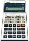 Vintage Casio Scientific Calculator Model Fx-250a Silver Made In Japan Rare