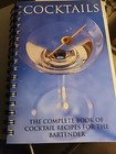 Cocktails Complete Book Of Recipes For The Bartender-spiral hardcover Chancellor
