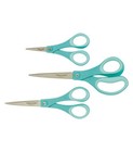 Fiskars 157690-1016 3 Piece Titanium Soft-grip Scissors 5  7    8   