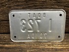 Vintage 1970 Idaho Boat License Plate - 1723