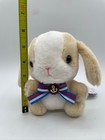 New Pote Usa Loppy Milk Tea Chan Bunny Rabbit Amufun Amuse Plush 6  Doll Japan