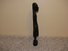 Vintage African Statue Hand Carved Wooden Tribal Figure 14  Tall