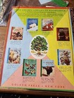 Vintage  a  1959 1st Edition The Chipmunks  Merry Christmas Little Golden Book