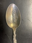 Sterling Silver Spoon Boy Eating Watermelon Black Americana Demitasse Spoon