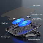 Ultra Slim Laptop Cooling Pad For 10-15 6 Inch Laptops  Portable Notebook Cooler