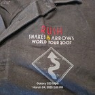 Vintage Rare Rush 2007 Snakes   Arrows  l  Polo Shirt Lifeson Peart Lee