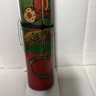 Authenticguatemala Slit Drum-cylindrical-hand Painted-12 5 Inches Tall-very Nice
