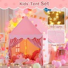Star Lights - Kids Play Tents For Toddlers Kids Tents Indoor Playhouse - Princes