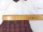 Build A Bear Clothes Outfit Lot 2 School Girl Plaid Skirt Shirt Tie Vtg 90s 00s