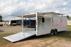 New 8 5x26 8 5 X 26 Enclosed Concession Food Vending Bbq Trailer  8  Porch Deck