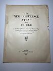1921 Wisconsin State Map Rare Blue Fm 1921 New Reference Atlas See Description