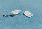  X2 Pairs Flexon Eye Glasses Replacement Nose Pads Silicone Push-in  