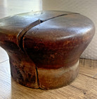 Unique Rare Vintage 5-piece Wooden Hat Block Mold