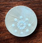  90 Silver 1971 Israel 10 Lirot 23rd Anniversary Of Independence 90  Silver Coin
