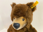 Vintage German Steiff Mohair 16  Standing Bear  klein Archie 