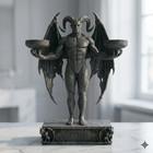 Serpent 20cm Resin Altar Statue Candle Holder Handmade Gothic Pagan Ritual