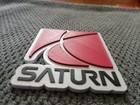 Saturn Logo Refrigerator Magnet Automobile Car Memorabilia Vintage Collector