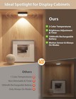 Gbeast 3-pack Rgb Puck Lights  Remote motion Sensor  Dimmable  Usb-c