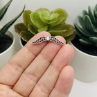 Silver Angel Wing Spacer Beads  7 5x30mm - Us Seller