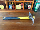 Vtg Ludell 16  Garden Pick Mattock Indestructible Fiberglass Handle Yellow Black