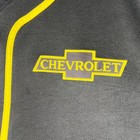 Chevorlet Gm Baseball Jersey M Black Yellow Graphic Short Sleeve Button Up New