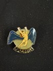 Vintage Enamel Metal Band Hat Collectors Lapel Pin Led Zeppelin Swan Song