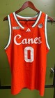 2023-2024 Adidas Miami Hurricanes Basketball Game Worn Jersey -matthew Cleveland