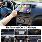 Cd Slot Mount For 7-10 carplay Screen 360  rotation Shockproof Car Monitor Holder