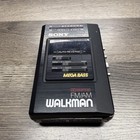 Vintage Sony Walkman Wm-af57 Retro Stereo Cassette Player W  Belt Clip