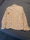 Vintage 1970 s Eastern Airlines Clerk Associate Dress Blouse Rare Uniform Miami