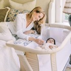 Baby Delight Beside Me Side Dreamer Organic Infant Bassinet Organic Oat Color