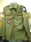 Us Army Vintage John Lennon Beatles Revolution Olive Fatigue Shirt   new  