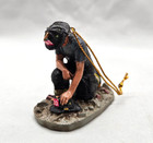 Michael Garman Miniture Collection Ornament Fdny Firefighter Figure Engine 33