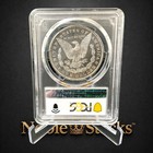 1882-o Morgan Silver Dollar Pcgs Ms63 Dmpl Cac Approved Deep Mirror Proof-like