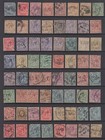 Gb Qv Kevii   Kgv Perfins Bulk Lot Used  x187   id 291 d67267 