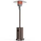 48000 Btu Outdoor Propane Patio Heater With Wheels   Safety Protection System